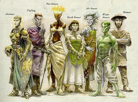 race_planetouched Dnd Races, D&d Miniatures, Forgotten Realms, Fantasy Races, Dungeons And Dragons Characters, Dnd Art, High Fantasy, Fantasy Rpg, Character Creation