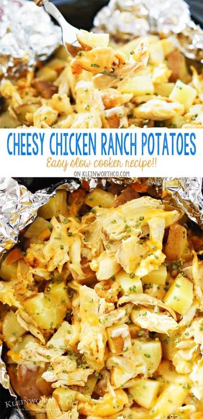 Chicken Rotisserie, Ranch Potatoes, Chicken Ranch, Easy Family Dinner, Easy Cheap Dinners, Foil Packets, Rotisserie Chicken Recipes, Tater Tots, Cheap Dinners