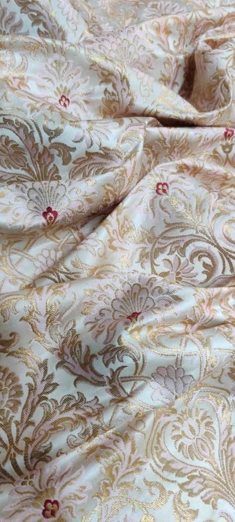 Banarasi Brocade Fabric, Banarasi Brocade, Mind Blown, Old Things, Fabric, Quick Saves, Design