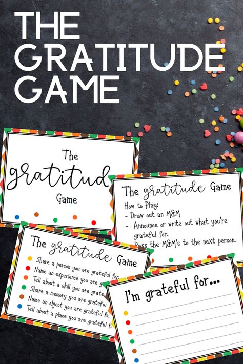 Thanksgiving Activities For Adults, Thanksgiving Family Activities, Gratitude Crafts, Gratitude Game, Thankful Activities, Thanksgiving Games For Adults, Thanksgiving Classroom, Thanksgiving Gratitude, Activity Day Girls