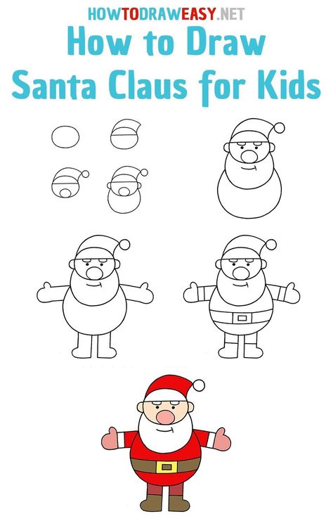 #christmas #santaclaus #merrychristmas #howtodraw #santa #holidays #santadrawing Simple Santa Claus Drawing, Santaclaus Art Drawing, How To Draw Santa For Kids, Christmas Drawing For Kids Easy, How To Draw Santa Claus, Chismas Drawing, Simple Santa Drawing, How To Draw Christmas, Christmas Santa Claus Drawing