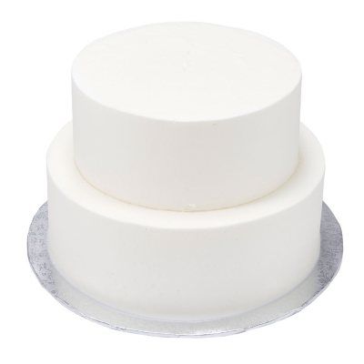 Custom Two-Tier Cake - Sam's Club Small Two Tier Cake Birthday, Sams Club Wedding Cakes, Small Wedding Cakes One Tier, Sams Club Wedding Cake, Sams Club Cake, 2 Tiered Cake, Walmart Cakes, Lemon Cream Cheese Icing, Full Sheet Cake