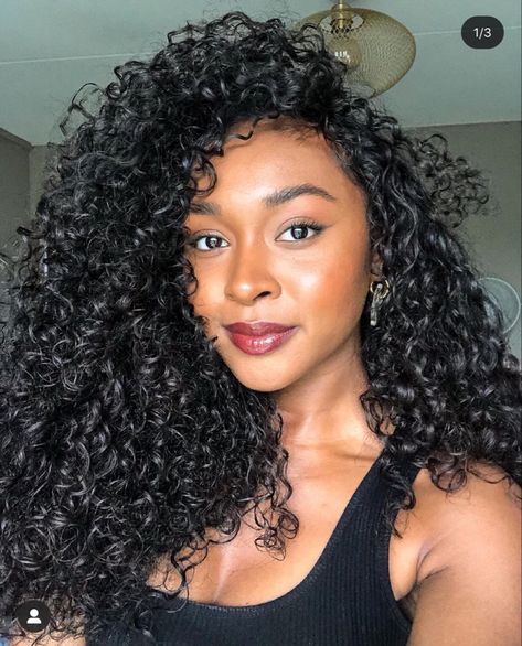 @thenameisely Curly Hair Side Part Black Women, Side Part Curly Hair Black Women, Gina Curl, Curly Hair With Blonde Highlights, Curly Baddie, Blonde Highlights Curly, Curly Hair Side Part, Short Twist, Long Natural Curly Hair