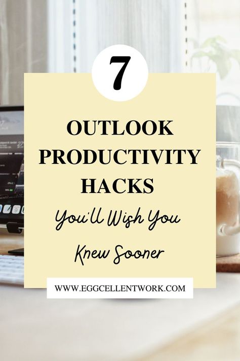 Outlook Hacks, Work Calendar, Outlook Calendar, Work Hack, Work Goals, Work Productivity, Work Email, Leadership Management, Digital Organization