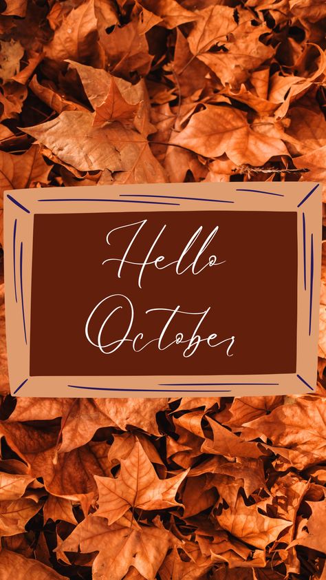 Iphone Wallpaper Fall Leaves, New Month Greetings, First Day Of September, New Month Wishes, Welcome Images, Seasons Months, Fall Wallpapers, Beautiful Wallpapers For Iphone, Hello October