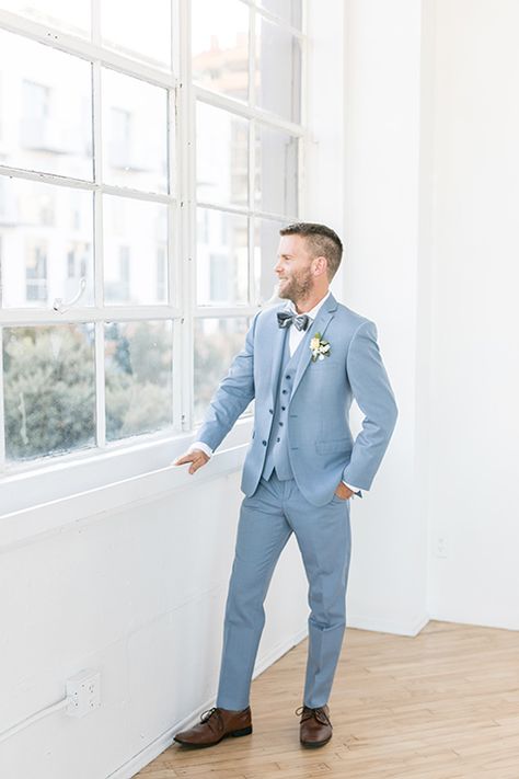 Pastel Blue Groom Suit, Light Blue Tux Prom, Dusty Blue Groom Suit, Baby Blue Tuxedo Wedding, Baby Blue Suits For Men Wedding, Dusty Blue Wedding Suit, Light Blue Tuxedo Wedding, Baby Blue Suits For Men, Dusty Blue Suit Groom