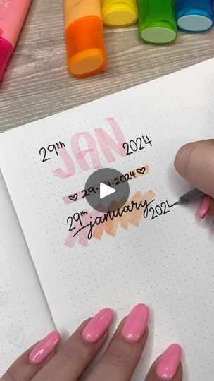 Cute Ways To Write The Date, Ways To Write The Date, Lana Del Rey Radio, Fancy Writing, Journal Lettering, Creative Dates, Handwriting Styles, Lettering Ideas, In Aesthetic