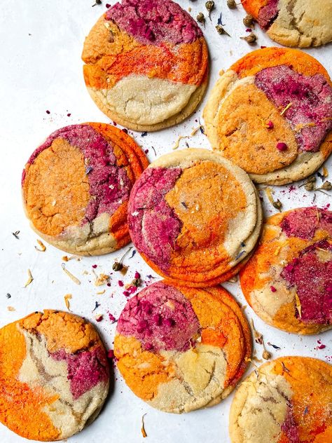 Raspberry + Grapefruit + Passionfruit Sugar Cookies — the deeper living Summer Desserts For A Crowd, Desserts Easy No Bake, Desserts Summer, Dessert Oreo, Raspberry Cookies, Easy No Bake, Dessert Dips, Desserts For A Crowd, Bake Desserts