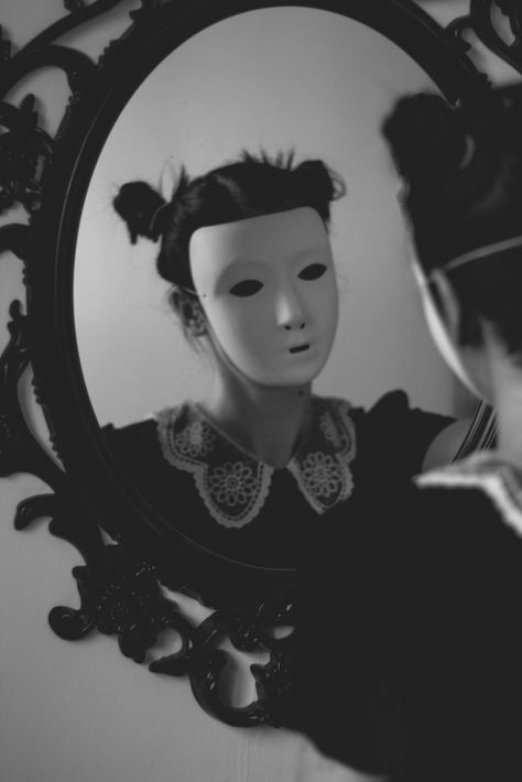 A Mirror, A Mask, Mask, Mirror, Photographer, Photography