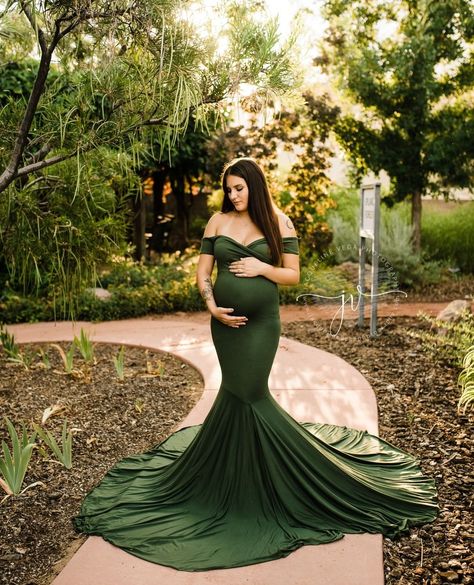 All the heart eyes for the beautiful @shabana.j at her #babyshower wearing our #samanthagown with custom short sleeves in #antiquerose… Maternity Photo Shoot, Maternity Gown, Custom Gown, Maternity Poses, Baby Shower Dresses, Mermaid Style, Maternity Gowns, Shower Dresses, Flounce Sleeve