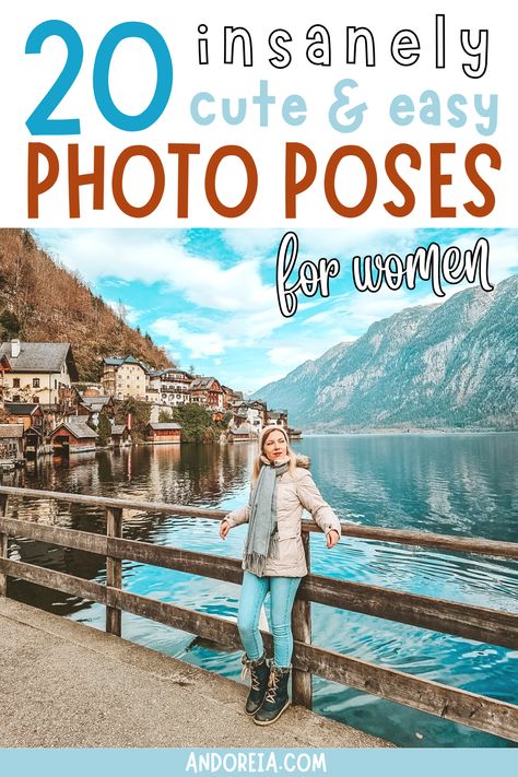 stylish photo pose for women Photo Pose Ideas For Instagram, Simple Photo Poses, Easy Photo Poses, Photo Poses For Women, Poses For Women, Travel Pose, Modeling Poses, Travel Pictures Poses, Photography Posing Guide