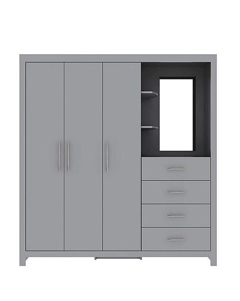 Wardrobe available Colors, sizes and designs can be customized Dm to order #namaslay #namaslayproducts #namaslaydesigns Three Door Cupboard Design, Latest Cupboard Designs, Grey Wardrobe, Bedroom Cupboard, Bedroom Cupboard Designs, Cupboard Wardrobe, Closet Decor, Bedroom Space, Cupboard Design