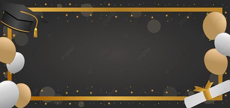 Graduation Background Landscape, Graduation Tarpaulin, Background For Banner, Graduation Background, Night Wallpapers, Tarpaulin Design, Black Paper Background, Graduation Wallpaper, Black Banner