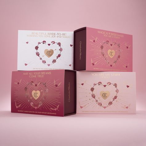 Gift Wrap Options | Charlotte Tilbury Charlotte Tilbury Packaging, Valentine’s Day Packaging, Valentines Packaging, Makeup Packaging, Love Frequency, Magic Gift, Makeup Package, Packaging Designs, Magic Eyes