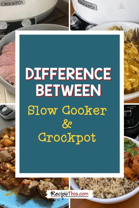 What Is The Difference Between Slow Cooker & Crockpot 4 Qt Slow Cooker Recipes, 1.5 Quart Slow Cooker Recipes, Mini Slow Cooker Recipes, Small Crockpot Recipes, Mini Crockpot Recipes, Small Slow Cooker, Best Crockpot Recipes, Easy To Make Dinners, Cooking Measurements