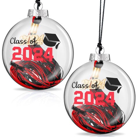 Senior Ornaments Ideas, Graduation Christmas Ornament, Senior Graduation Gift Ideas, Graduation Tassel Ornament, Graduation Leis Diy, Grad Diy, Senior Graduation Gifts, Cricut Ornaments, Graduation Keepsake