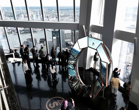 Viewing Deck, World Trade Center Attack, Freedom Tower, New York Attractions, Ground Zeroes, One World Trade Center, Ground Zero, Interactive Installation, Manhattan Skyline