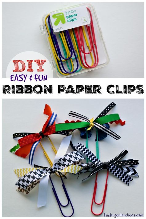 Paper Clips Diy, Administrative Professionals Day, Paperclip Crafts, Administrative Professional Day, Ribbon Paper, Paper Clip Art, Starbucks Gift Card, Diy Bookmarks, Staff Appreciation