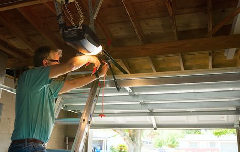 An off-track garage door is a major inconvenience and can cause enormous frustration. In addition, it can cause property damage and serious injuries. Fortunately, fixing off-track rollers is a simple DIY project. Here is our 5 step guide to fixing your off-track garage roller. Steps to Get Your Garage Door Back on Track Step 1: … Garage Door Opener Installation, Garage Door Maintenance, Automatic Garage Door, Garage Door Replacement, Commercial Garage Doors, Best Garage Doors, Garage Door Springs, Residential Garage Doors, Garage Door Installation