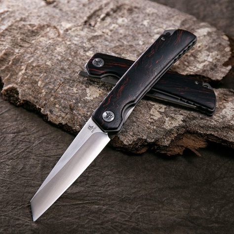 Tactical Folding Knife, Ring Knife, Tactical Swords, Benchmade Knives, Knife Patterns, Unique Knives, Hobbies For Men, D2 Steel, Edc Knife