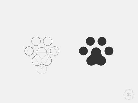 I made this cat paw icon for a cool @kickstarter project called - Not Yet Decided which successfully reached it's 10K€ goal.  Lately, I’m more active on Instagram. You will find my newest work, tip... Paw Logo Design, Paw Ideas, Cats Logo, Cat Logo Design, Dog Logo Design, Paw Logo, Logo Instagram, Logo Animal, Circle Logo Design