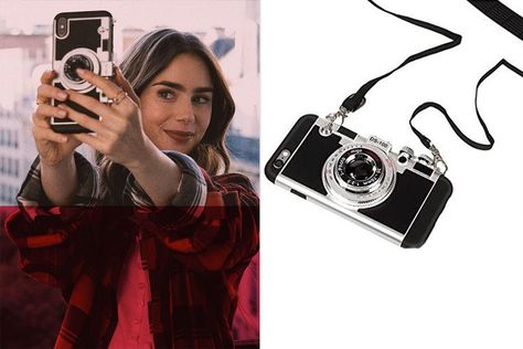 Emily In Paris Lily Collins, Eiffel Tower Keychain, Lucas Bravo, Patricia Field, Retro Phone Case, Cute Camera, Classic Camera, What A Girl Wants, Retro Camera