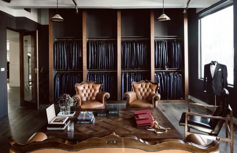 14 Best Tailors and Bespoke Suit Shops in Melbourne | Man of Many Suit Stores, Fancy Suit, Showroom Interior Design, Interiors Dream, Tailor Shop, Bespoke Suit, Boutique Interior, Store Design Interior, Store Interior