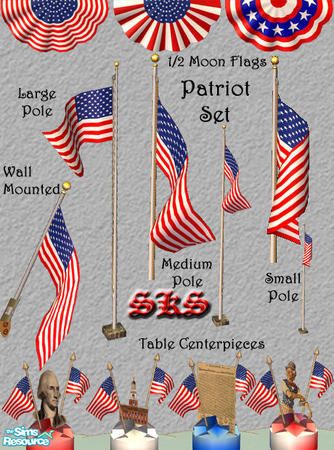 Sims 2 Games, Forest Retreat, Flag Poles, American Flag Decor, 2 Moons, Camping Set, Flag Country, American Patriot, Flag Banner