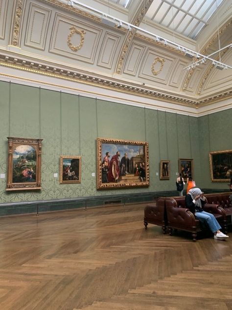 National Art Gallery, London Art Gallery, Study In London, Life In London, Aesthetic Interior Design, Paris Italy, Museum Aesthetic, London Dreams, London Girl