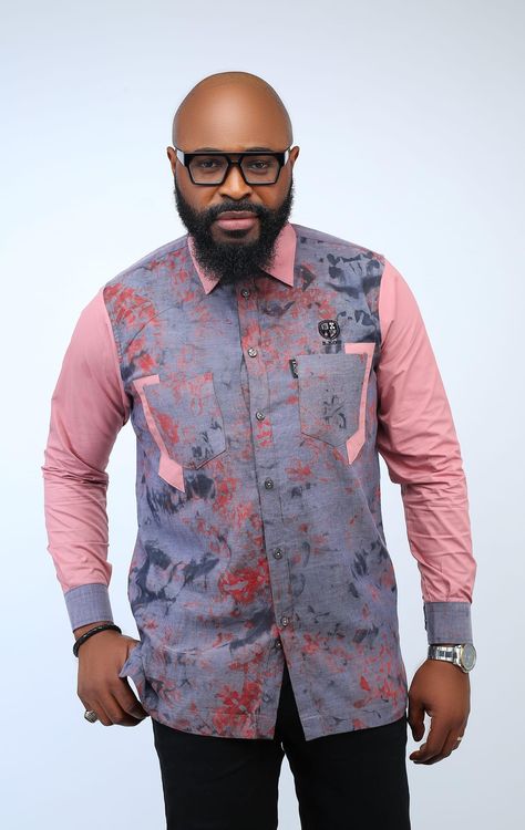 Men Ankara Styles Shirts, Latest African Wear For Men, Mens Traditional Wear, African Wear For Men, Stylish Shirts Men, Nigerian Men Fashion, African Wear Styles For Men, Latest African Men Fashion, African Attire For Men