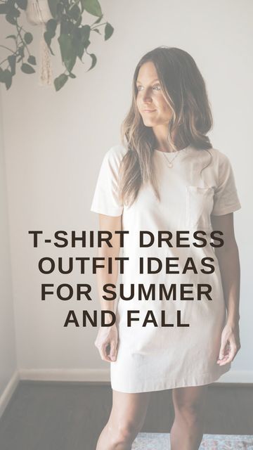 Tshirt Over Dress Layer Outfit, How To Dress Up A T-shirt Dress, Maxi T Shirt Dress Outfit, Styling A Tshirt Dress, How To Style A T Shirt Dress, How To Style Tshirt Dress, White T Shirt Dress Outfit, How To Wear A Tshirt Dress, White Tshirt Dress Outfit