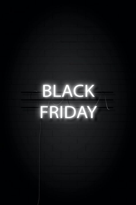 White neon black Friday typography vector | premium image by rawpixel.com / nunny Friday Typography, Black Friday Website, Black Friday Logo, Black Friday Video, Black Friday Inspiration, Neon Graphics, Black Friday Sale Design, Balloon Face, Black Friday Sale Poster