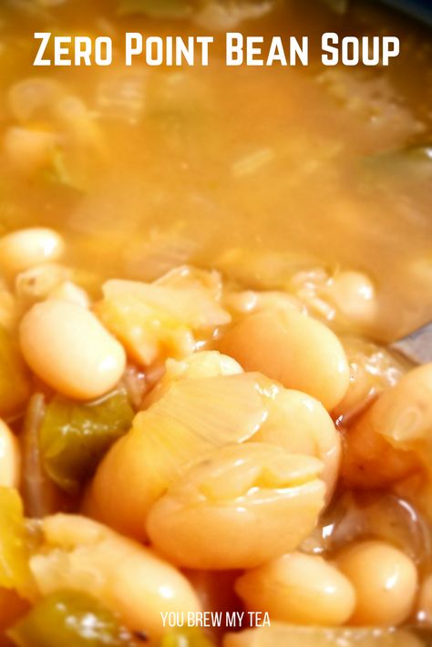 Ww Bean Soup, Exercise Coach Recipes, We Recipes With Points 2023, Weight Watchers Vegetarian Recipes, Crockpot Bean Soup, Weight Watcher Soup, Ww Food, Ww Meals, Weight Watchers Soup