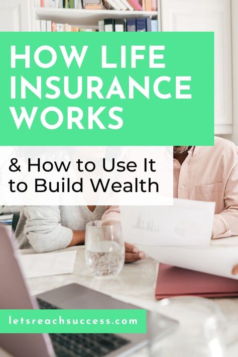 How does life insurance work and how can you use it to build wealth? Read on to learn all about life insurance: How To Use Life Insurance While Alive, Iul Insurance, Good Study, Good Study Habits, Universal Life Insurance, Insurance Ads, Whole Life Insurance, Insurance Industry, Term Life Insurance