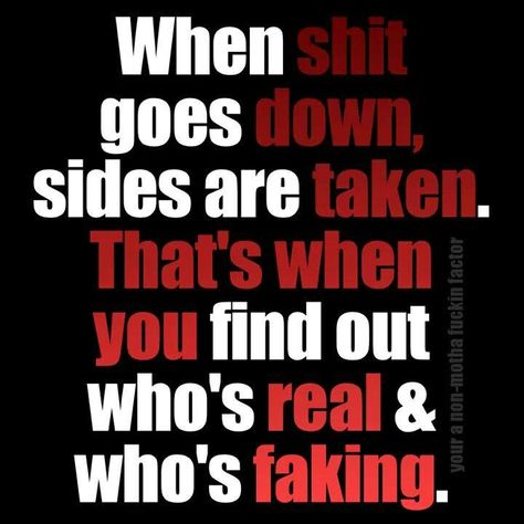 Get real and stay real.....choose a side if you must, but don't play both Fake Friend Quotes, Fake Friends, Real Friends, People Quotes, True Friends, Real Quotes, True Words, Friends Quotes, The Words