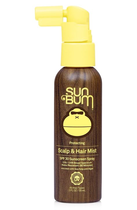 This SPF 30 Scalp & Mist Sunscreen Spray delivers a lightweight, nourishing mist to help protect your scalp from the sun without weighing down your hair. Works for all hair types. . Size: 2 fl. oz.. For directions and ingredients, see "Additional Info". Made in USA Hair Sun Protection, Scalp Sunscreen, Travel Size Sunscreen, Honey Body Wash, Hair Sunscreen, Summer Wishlist, Summer Products, Sunscreen Spray, Safe Sunscreen