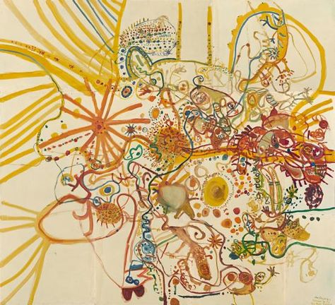 John Olsen - Summer in the you beaut country (1962) John Olsen, Australian Painters, Drawing Activities, Art Curator, Australian Art, Australian Artists, Painting Style, Great Artists, Art Works