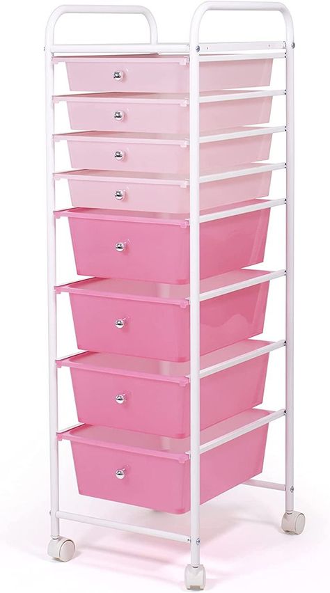 I use this to organize my products for my small business. Not only is it cute but it fits everything perfectly Drawer Cart, Office Makeup, Cart With Wheels, Rolling Storage Cart, Rolling Storage, Rolling Cart, Plastic Drawers, Storage Cart, Extra Storage Space