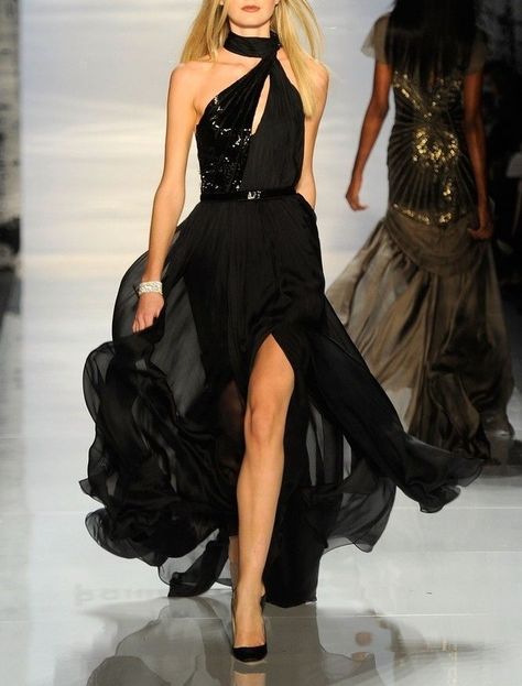 . Mode Glamour, Pamella Roland, Black Evening Dresses, Arabian Nights, Zuhair Murad, Black Gown, Zac Posen, Marchesa, Gorgeous Gowns