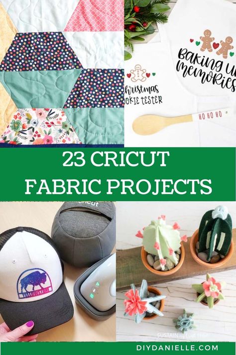 Cricut Fabric Projects, Diy Fabric Banner, Cricut Fabric, Flower Fabric Pattern, Simple Tote Bag, Custom Table Cloth, Machines Fabric, Handmade Aprons, Textiles Projects