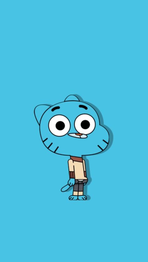 Blue Cartoon Character, Unique Iphone Wallpaper, Cute Panda Wallpaper, Meaningful Art, Anime Wallpaper Phone, Cartoon Wallpaper Iphone, Hippie Wallpaper, World Of Gumball, Happy Tree Friends