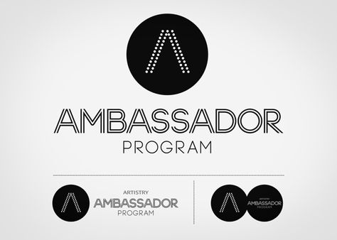 Ambassador Program Logo Proposal by Cindy Forster, via Behance Logo Proposal, Ambassador Program, Loyalty Rewards Program, Loyalty Program, Logo Ideas, Web Design Inspiration, Brand Ambassador, Program Design, Beauty Brand