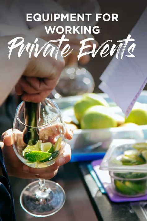 Useful Equipment to Have on Hand for your Next Private Event Gig • A Bar Above Event Bartending, Mixology Bar, Cocktail Mixology, Beer Case, Chilled Beer, Portable Bar, Small Bars, My Good, Private Party