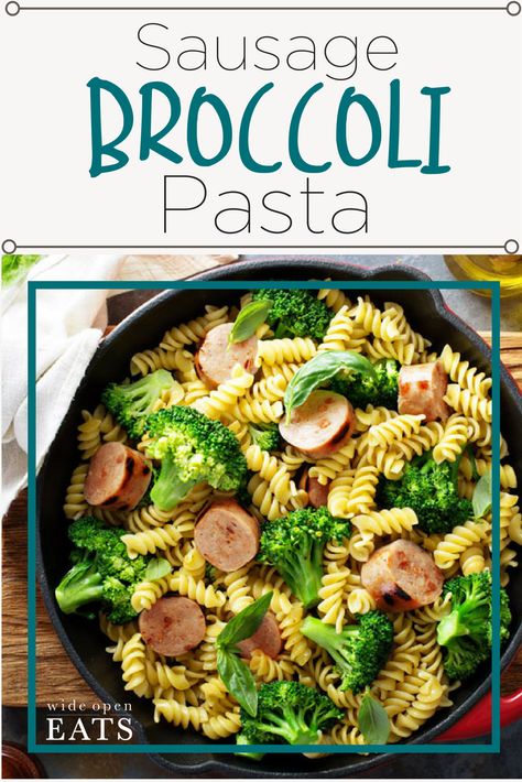 Keilbasa Recipes With Broccoli, Sausage And Broccoli Pasta Recipes, Kilbasa Sausage Recipes Broccoli, Polish Sausage Broccoli Recipes, Smoked Sausage And Broccoli Pasta, Kielbasa Broccoli Pasta, Kielbasa And Broccoli Recipes, Polish Sausage And Pasta Recipes, Sausage And Broccoli Recipes