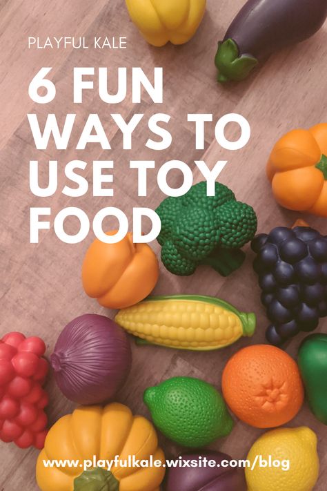 Toy food can be used for so many different simple activities that are easy to put together. This list is great for toddlers and preschoolers and includes some sensory activities. Food Groups Preschool, Food Activities For Toddlers, Toddler Themes, Nutrition Activities, Fine Motor Activities For Kids, Simple Activities, Food Activities, Autumn Activities For Kids, Toy Food