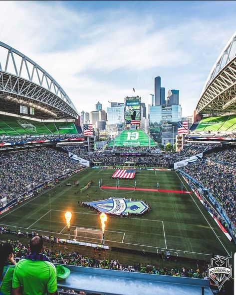 Mls Soccer, Seattle City, Seattle Sounders Fc, Us Soccer, Seattle Sounders, Professional Soccer, Soccer Life, Major League Soccer, Soccer League