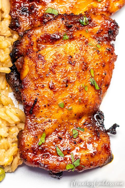 Air Fryer Boneless Skinless Chicken, Air Fryer Chicken Thighs, Air Fryer Oven Recipes, Boneless Chicken Thigh Recipes, Air Fry Recipes, Air Fried Chicken, Air Fryer Recipes Chicken, Easy Air Fryer, Boneless Skinless Chicken Thighs