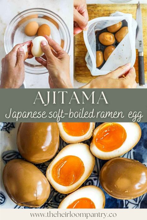 Asian Egg Recipe, Ramen Egg Recipe, Ramen Eggs, Ramen Toppings, Ramen Egg, Boiled Egg Diet, Egg Diet, Easy Eggs, Japanese Cooking