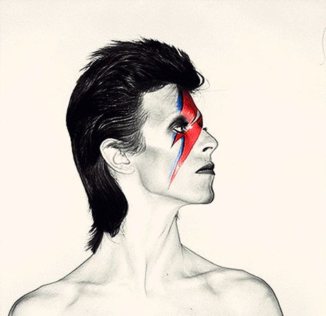 &... David Bowie - Stardust gif Brian Duffy, David Bowie Ziggy, Joe Strummer, Aladdin Sane, Space Oddity, The Rocky Horror Picture Show, Elvis Costello, Major Tom, Rock N’roll