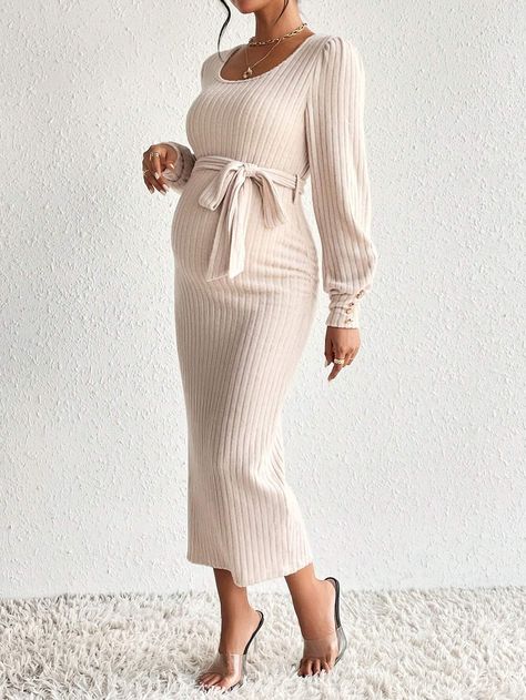 Textured Maxi Dress, Shein Maternity, Pregnancy Fashion, Maternity Chic, Clothes For Pregnant Women, Pregnancy Looks, Maternity Outfits, Baby Shower Dresses, Dresses Xxl